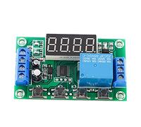 Relais de Minuterie Module de Relais Temporisé Programmable Contrôle d'automatisme Réglable Affichage LED 5V 0.1s-99min