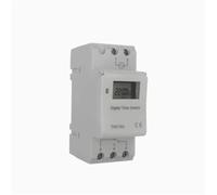 Relais de minuterie numérique programmable, 1 pièce, AC 220 V, 110 V, 24 V, 12 V, 16 A, 30 A, montage sur rail DIN(12V)
