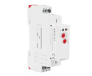 Relais de minuterie sur rail DIN 35mm Type sur rail DIN Retard d'allumage Relais Retard d'excitation Relais réglé par bouton de panneau Électrique industriel pour retard