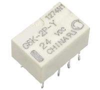 Relais de petit signal G6K-2P-Y DC12V G6K-2P-Y 24V 8 broches 1A(G6K-2P-Y DC4.5V)