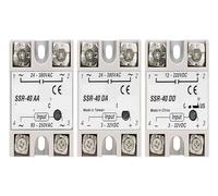 Relais de phase SSR-25DA SSR-40DA SSR-40AA SSR-40DD SSR 10/25/40/60/80/100A for température(AA,SSR-80A)