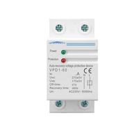Relais de protection de dispositif de protection de sous-tension de surtension de reconnexion de récupération automatique de rail de 40A 60A 230V(40A)