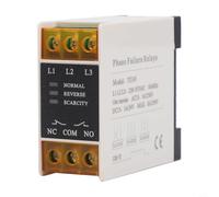 Relais de protection de phase de tension TG30/TG30S pour 380 V AC, détection de perte de phase et d'erreur de tension, boîtier ignifuge en PC avec affichage LED, montage sur rail à chapeau 35 mm pour