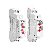 Relais de protection tension monophasé GRV8-01/02, 10 pièces, contre les surtensions et sous-tensions, AC 220 V, DC 12, 48(Grv8-01,ACDC24-48V)
