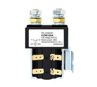 Relais de puissance 12 V 24 V 36 V 48 V 60 V 72 V, contacteurs de batterie, contacteur CC for chariot élévateur 100 A normalement ouvert(Coil voltage 48VDC)