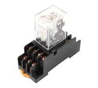 Relais de puissance, 4PDT, 120 V, 14 broches, Avec socle