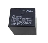 Relais de puissance à montage sur circuit imprimé 5 broches tension bobine DC24V TRU-24VDC-FB-CL