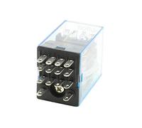 Relais de puissance électromagnétique HH54P DC12V, bobine 4PDT, 14 broches, 14P, 5 pièces