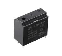 Relais de puissance HF102F HF102F-P 12VDC HF102F-P-12VDC DC 12V 20A 250VAC 4 broches, 5/1 pièces (Size : 5 pieces)