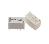 Relais de puissance NA12W-K NA5W-K NA24W-K A12W-K A24W-K 2 forme C DPDT, 5V 12V 24V 2A 8PIN 250VAC 220VDC, 10 pièces/lot(A24W-K)