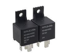 Relais de puissance NVF4-2AZ40A NVF4-2CZ30A DC12V DC24V 4 broches 5 broches 40A, 1 pièce(NVF4-2CZ30ADC12V-5P)