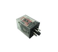Relais de puissance PCB 8 broches, tension de bobine 220 V/230 V CA, rail DIN, DPDT, 2 NO, 2 NC, MK2P-1
