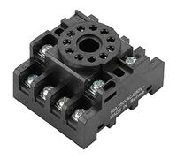 Relais de Puissance Pf113A, 11 Broches, Support Compatible avec Jqx 10F Jtx 2C, Contacts en Cuivre, Montage sur Rail