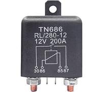 Relais de relais à courant élevé démarrage 20 0A 100A 12V / 24V Power Automotive Heavy Current Start Relay(200A 60V)