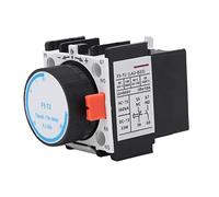 Relais de Retard D'air Matériau ABS Contacteur AC Relais de Contacteur 0,1 S ~ 30 S Plage de Temps Étanche à la Poussière 1NO 1NC Relais Temporisé pour Circuit de Contrôle Automatisé