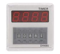 Relais de Retard de minuterie 220V AC 0.01 Secondes-9999 Heures DH48S-2Z LCD Display