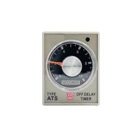 Relais de retard de mise hors tension ATS AC220V 6S 10S 30S 60S 3 mètres 10M 1 pièce(ATS AC220V 60S)