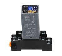 Relais de retard numérique LCD 0,1 s-99h 90 x 75,5 x 22 mm | Écran LCD transparent et design compact permettant une surveillance sans effort et une intégration transparente dans les