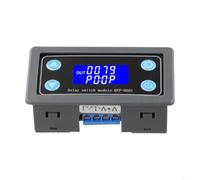 Relais de retard programmable CC 6-30 V - Affichage LCD ZeitFOR - Pour relais - Retard d'allumage - Retard d'arrêt - Industrie - 71 x 39 mm