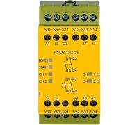 Relais de sécurité, Relais De Sécurité Industriel PNOZ XV2 3/24VDC À Retardement for L'automatisation Et Le Contrôle Des Machines, 0513