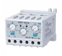 Relais de surcharge électronique SOPR-SS3-220 pour moteurs à induction basse tension 220 V/380 V, délai de fonctionnement réglable, protection contre la perte de phase et le blocage du rotor (380 V