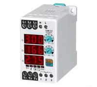 Relais de surcharge numérique TRM-03 220 V avec réinitialisation manuelle pour la protection du moteur dans les panneaux de commande industriels et les systèmes de rail DIN (TRM-03 220 V)