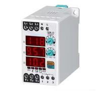 Relais de surcharge numérique TRM-03 220 V avec réinitialisation manuelle pour la protection du moteur dans les panneaux de commande industriels et les systèmes de rail DIN (TRM-12 220 V)