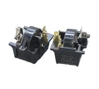 Relais De Surcharge QP2-15H 4 Broches, Compatible Avec OMA, Haier Et Manpower, Relais De Démarrage PTC For Réfrigérateur(2pcs)
