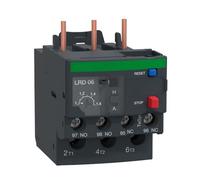 Relais de surcharge thermique différentiel à vis LRD06 1-1,6 A 1 NO + 1 NC noir