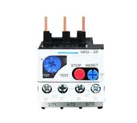 Relais de surcharge thermique triphasé FR NR2-25 for protéger le relais de surcharge thermique du moteur(5.5-8 Amp)