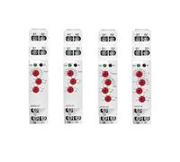 Relais de surveillance de courant GRI8-01/02 0,5 A 1 A 2 A 5 A 8 A 16 A ACDC24 V-240 V Relais de protection contre les surintensités et les sous-intensités(GRI8-02 UnderCurrent,1.6-16A)