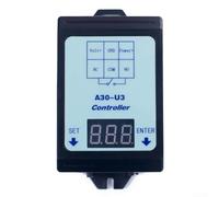 Relais de surveillance de tension A30-U3, DC 6-80 V, relais temporel réglable 0-999 s, contrôle de décharge de charge avec 30 A/250 V AC, protection contre les surtensions/sous-tensions pour