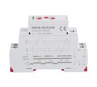 Relais de Surveillance de Tension, GRV8-02 Relais de Contrôle de Tension Monophasés pour Equipement Electrique ou Compresseurs, Contrôle(GRV8-02/A220)