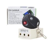 Relais de télécommande PNI CA500LR pour commander 1 ou 2 portes de garage, portails, barrières, 2 relais, alimentation 12V