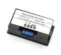 Relais de temporisation numérique AC 110V 220V DC 12V, affichage LED, minuterie de Cycle, interrupteur de commande, synchronisation réglable, 1 pièces(DC 12V,3 Pcs)