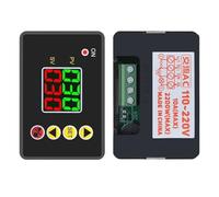 Relais de temporisation numérique T2310, module de commande de minuterie ouverte, alimentation électrique, 0-999 s/min/heure, DC 12 V, 24 V, AC 110 V, 220 V(AC110V-220V)