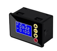 Relais de temps AC DC 110-220V 24V 12V, affichage numérique LCD 220V, minuterie Programmable, interrupteur de commande, retard de relais de temps réglable(AC 110-220V)