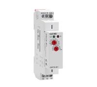 Relais de Temps d’Arrêt 16A 1SPDT Relais de Retard À Fonction Unique Réglable Modulaire Din Rail Modular(GRT8-B1,AC/DC12V-240V)