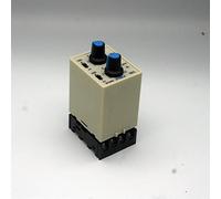 Relais de temps électrique ST3PR/JSZ3P, compteur électronique, relais de minuterie numérique avec Base de prise AC 220V/110V(30s 30m,AC110V)