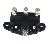 Relais de Treuil 12 V en Métal et ABS pour Véhicule | Montage Facile Oreilles de Fixation, Usage Professionnel, Noir, Système Électrique 12 V