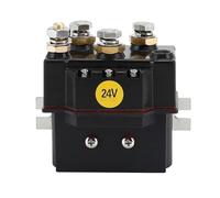 Relais de treuil électrique 12 V 2 NO 2 NC 12 DC Contacteur électrique DC Contacteur Interrupteur 400 A for Tracteur 24 V Haute Puissance(24V)