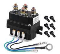 Relais De Treuil Électrique En Laiton ABS Étanche Intégré 12V/24V 250A Pour Voiture Et Automobile(24V)