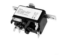Relais de ventilateur 24 V AC SPDT 25 A pour contrôle du système de refroidissement CVC avec boîtier en plastique scellé et configuration de contact flexible pour un usage industriel