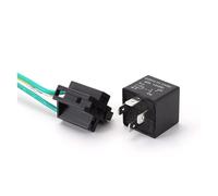 Relais de voiture 40A12V24V, 1 pièce, phare 4 broches 5, prise relais(40A24V plastic socket,Four pin)