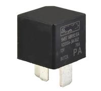 Relais de voiture compatible avec F&o&r&d Auto Relay 30765034 4 broches 5M5T14B192EA 70 A 12 V, pièces intérieures en plastique noir, plug-and-play