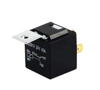Relais de voiture étanche 4 5 broches 4P 5P 40A Relais automobiles normalement ouverts Relais de borne 12V/24V for phares et climatiseurs(40A 12V 5P)