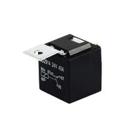 Relais de voiture étanche 4 5 broches 4P 5P 40A, relais de voiture normalement ouvert DC 12V/24V, terminal for phare et climatiseur(40A 24V 4P)