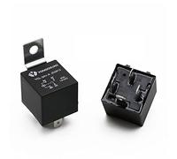Relais de voiture étanche 4 broches 4P 5P 40A, longue durée vie, normalement ouvert, DC 12 V/24 V, for phares, climatiseurs, 50 pièces(4P 24V 40A)