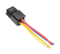 Relais de voiture étanche 80A DC 12V/24V, 4 5 broches 4p 5p, relais automobile 12V 24V for phare, climatiseur avec prise de relais, 1 pièces(24V 4PIN)