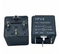 Relais de voiture étanche HFV4 024-1H2SG 4 broches 24 V 20 A